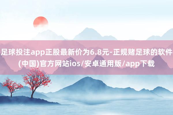 足球投注app正股最新价为6.8元-正规赌足球的软件(中国)官方网站ios/安卓通用版/app下载