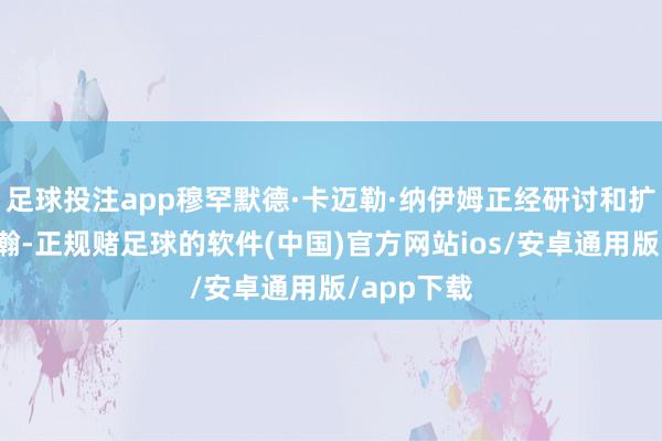 足球投注app穆罕默德·卡迈勒·纳伊姆正经研讨和扩充多起浩瀚-正规赌足球的软件(中国)官方网站ios/安卓通用版/app下载